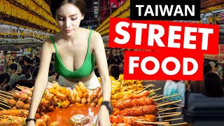 Taiwan Street Food TOP 10 at Shilin Night market [upl. by Leahcimdivad620]