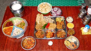 Best kathiyawadi Thali in Rajkot At ₹170  Traditional Kathiyawadi Food  Indian Food  Desi Dhamal [upl. by Witkin987]