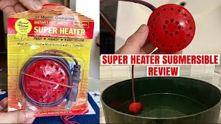 Unboxing Portable SUPER Water Heater for Nawasa Deep Well Rain amp River  Review [upl. by Najed]