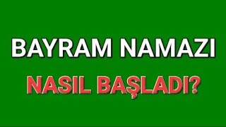 RAMAZAN BAYRAMI NAMAZI RESULULLAHIN UYGULAMALARI NİÇİN TERK EDİLDİ gündeme özel [upl. by Tnahsin]