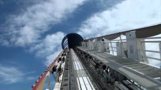 California Screamin Roller Coaster Front Seat POV Disneyland Disney California Adventure 1080p HD [upl. by Nahoj]