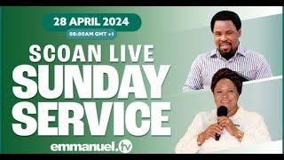 THE SCOAN SUNDAY SERVICE BROADCAST 280424 TBJoshua PastorEvelynJoshua Emmanueltv Scoan [upl. by Yelik]