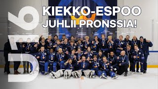 Maalikooste KiekkoEspoo juhlii U16 SMsarjan pronssia [upl. by Retse]