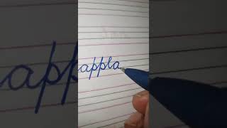 2 pm Tools of cursivewriting Part 9 calligraphy learning cursive atoz viral shorts english [upl. by Etyak]