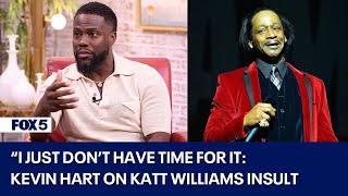 Kevin Hart responds to insults from Katt Williams quotIts all entertainmentquot [upl. by Mcconaghy436]