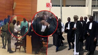 Ça chuffe à la cour suprême entre les avocats Sonko amp Me El Hadji Diouf avocat de létat le juge [upl. by Abbub]