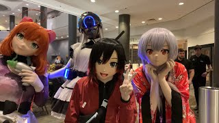 OhayoCon 2023 Friday with Ruby amp Friends kigurumi cosplay [upl. by Narda286]