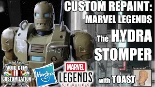 Custom REPAINT  Marvel Legends HYDRA STOMPER  What If [upl. by Merridie]