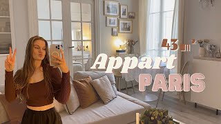 Mon Appartement Tour à PARIS 🤎  43 m2 appart tour [upl. by Raphael768]