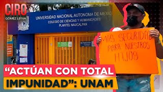 UNAM aseguró que agresiones en CCH Naucalpan son para desestabilizar a la universidad  Ciro [upl. by Dagna333]