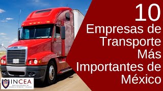 10 Empresas de Transporte Más Importantes de México [upl. by Ody]