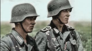 German Advances Through Soviet Union  WW2 Color Footage [upl. by Euhc]