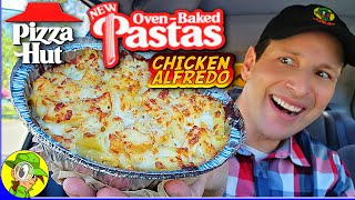 Pizza Hut® 🍕 OVENBAKED PASTAS Review ♨️🍝 Chicken Alfredo 🐔🧀⚪  Peep THIS Out 🕵️‍♂️ [upl. by Rolat920]