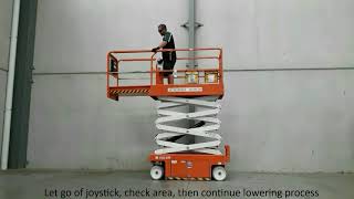 Scissor Lift Tutorial  Better Rentals [upl. by Kilgore]