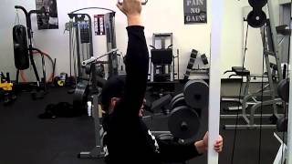 How to do Single Arm Lat Pulldowns [upl. by Fishman]