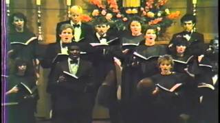 Brahms Motet opus 292 amp Strauss Allerseelen  University of Nevada Reno Concert Choir 1987 [upl. by Dedie]