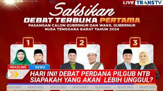 Hari Ini Debat Cagub NTB 2024 Siapa yang Punya Gagasan Terbaik untuk Reformasi Birokrasi [upl. by Michella]