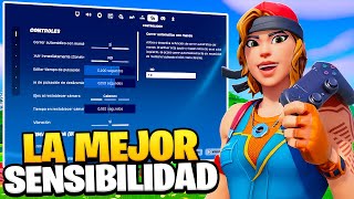 La Nueva MEJOR SENSIBILIDAD y CONFIGURACIÓN para MANDO en Fortnite CAPITULO 5 PS4PS5XBOXPC [upl. by Griz]