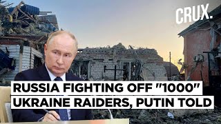 Putin Slams quotProvocationquot As Ukraine Raids Russias Kursk  quotKyiv Has Opened Second Front In Africaquot [upl. by Yllor909]