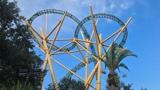 Cheetah Hunt Off Ride Footage  Busch Gardens Tampa [upl. by Selene298]