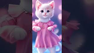 Cat trending dance shortfeed cat dancevideo shortsvideo funnyanimlas cute funny [upl. by Babita]