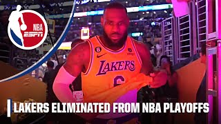 The moment the Denver Nuggets swept Los Angeles Lakers to advance to 2023 NBA Finals 🧹 [upl. by Pack819]