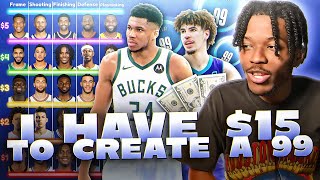 I Had 15 To Create A 99 Overall Player in NBA 2K22 [upl. by Mcadams]