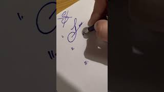 How to sign the letter S❤️ [upl. by Hepsiba]