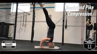 Headstand Pike Compression Gymnastics Programming [upl. by Runck]