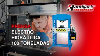 Prensa Electro Hidráulica 100 Toneladas  HANDIJACK  SKU 46083 [upl. by Haimaj]