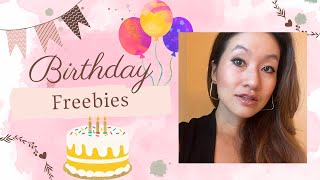 Ultimate Birthday Freebies List  2024 [upl. by Arytahs]