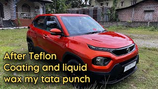 Apply Teflon coating on my Tata Punch  ￼ amazing result ￼ ￼ [upl. by Liagaba241]