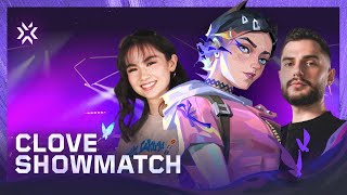 Mixwell Kyedae and mimi Play Clove for The First Time  VALORANT Clove Showmatch [upl. by Ferris907]