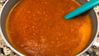 SALSA TAQUERA ROJA receta fácil [upl. by Plafker373]