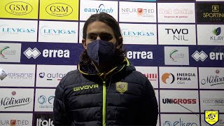 CampobassoJuve Stabia 00 Nicolas Adrian Schiavi  intervista ufficiale [upl. by Unders]