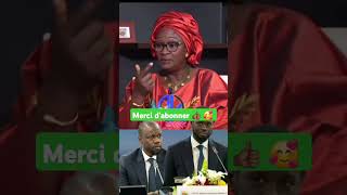 Mme le Ministre Yacine Fall sur la RTS 1 senegal sonko [upl. by Nnylyar]