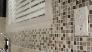 How to Install Mosaic Tiles  RONA [upl. by Eirahs]