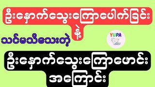 ဦးနှောက်သွေးကြောပေါက်ခြင်းနဲ့ သင်မသိသေးတဲ့ ဦးနှောက်သွေးကြောဖောင်းအကြောင်း  Brain aneurysm [upl. by Asserat]