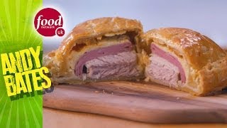 Mortadella and Pork Belly Pasty  Andy Bates [upl. by Eerb]