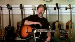 Official Washburn WSD5240 Solo Deluxe Acoustic Guitar Demo [upl. by Adaurd]