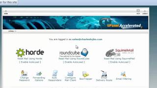 TUTORIAL 1  How to login to cPanel to create a new email account  Toronto WordPress Web Design [upl. by Ailati595]