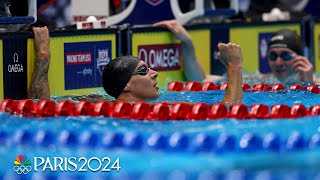 Caeleb Dressel sprints to victory in 50m freestyle at US Olympic Swimming Trials  NBC Sports [upl. by Ttocs]