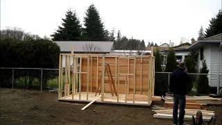 Yard Kit 12 X 8 Shed assembly [upl. by Herschel]