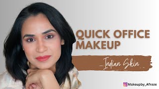 Quick amp Easy Office Makeup makeuptutorial grwm makeupartist makeuptips [upl. by Dunton]