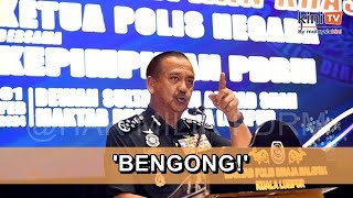 Kau ingat aku bangang sangat  IGP naik angin tegur OCPD [upl. by Nappie]