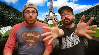 LA FRANCE CEST SÉRIEUX  Guiz et Laurent à la Paris Games Week [upl. by Dumah]