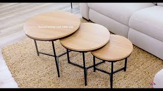 Ledora 3Pc Coffee Table  First Look  Vivin Imports home [upl. by Haman]