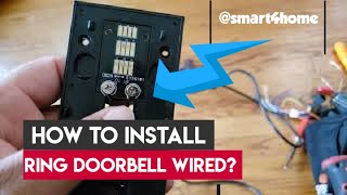 How To Install Ring Doorbell Wired New 2023 Lower Cost Version  Install Ring DoorBell  How [upl. by Oskar90]