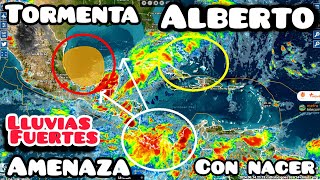 Tormenta Alberto amenaza con nacer y causar lluvias fuertes e inundaciones en el Caribe y Golfo [upl. by Oicangi]