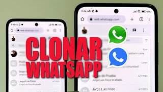 Cómo clonar WhatsApp solo con el numero [upl. by Neraj]